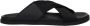 Givenchy Zwarte stoffen slippers met voorlogo - Thumbnail 1