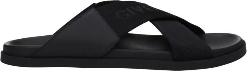 Givenchy Webbing Sandalen voor Heren Zwart Heren