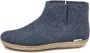 Glerups Gezellige Wollen Pantoffels Blue - Thumbnail 2