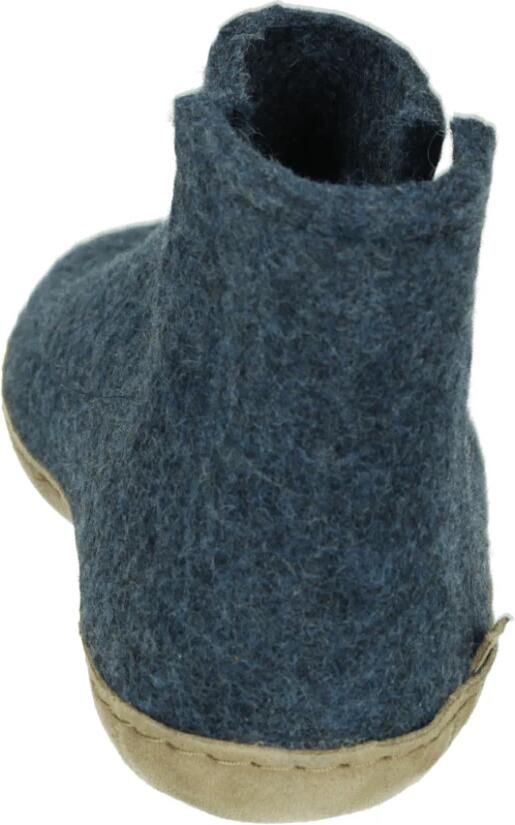 Glerups Gezellige Wollen Pantoffels Blue - Foto 5