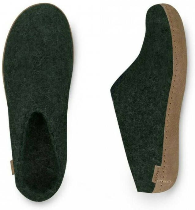 Glerups Slippers Groen Dames