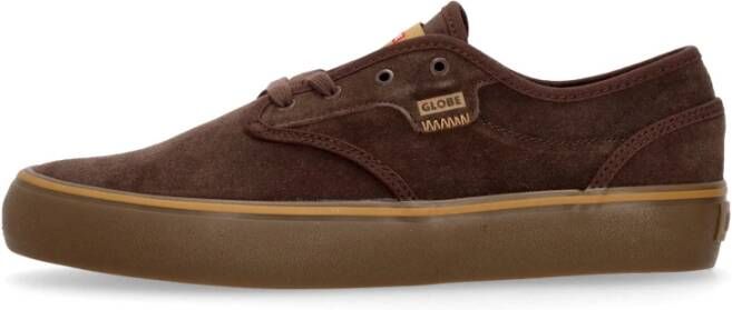 Globe Donker Eiken Skate Schoenen met Vulcanized Constructie