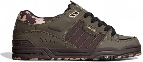 Globe Scarpa Stringata in Pelle Suola in Gomma