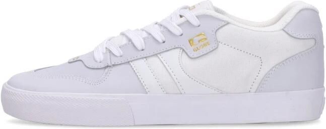 Globe Wit Goud Skate Schoenen Vulcanized Vetersluiting - Foto 4