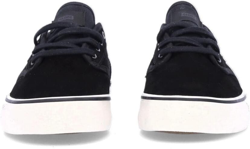 Globe Zwarte Antieke Skateschoenen met Vulcanized Constructie