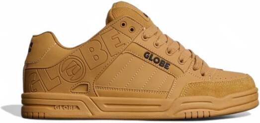 Globe Leren Veterschoenen met Rubberen Zool