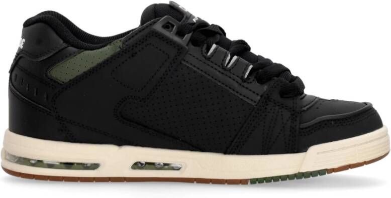 Globe Zwarte Combat Skate Schoenen Saber Black Heren