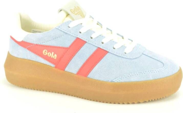 Gola Blauwe Suède Sneaker