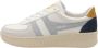Gola damessneaker Grandslam Trident wit lichtblauw - Thumbnail 2