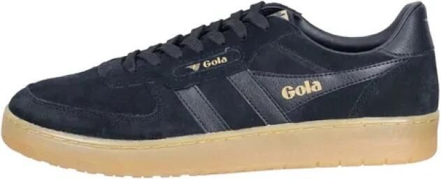 Gola Hawk Suede 86 Heren Sneaker Zwart-Gum