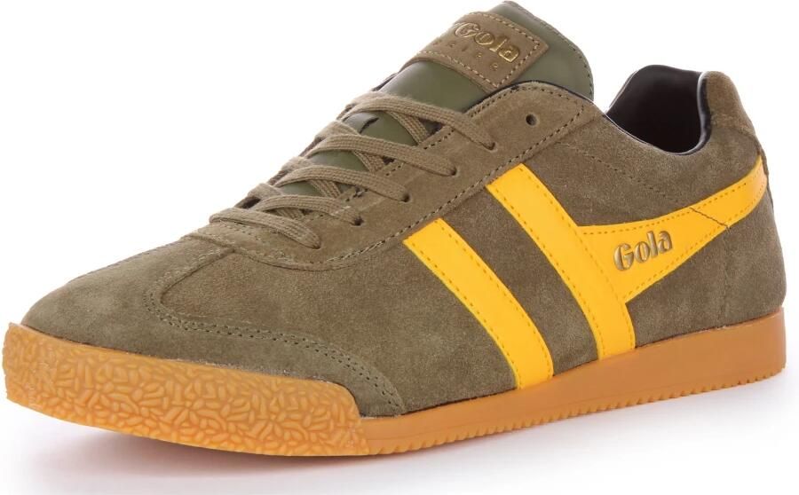 Gola Retro Stijl Sneaker in Khaki Geel - Foto 2