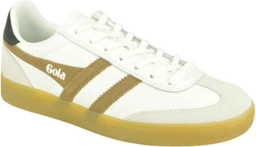 Gola Wit + Taupe Sneaker N.