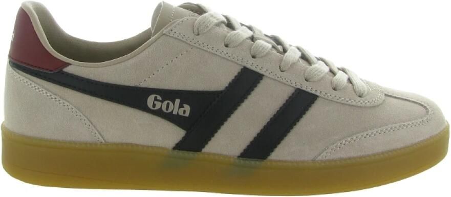 Gola Retro Style Sneaker Zwart Rood Ochre Gum - Foto 4