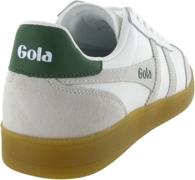 Gola Lage Sneakers viper leather white white evergreen CMB744 - Foto 2