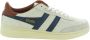 Gola Leren Contact Harrier Schoenen Beige Heren - Thumbnail 1