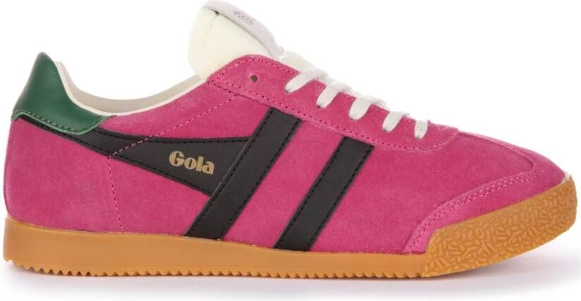 Gola Suède Leren Lage Top Heritage Sneakers