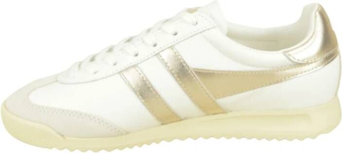 Gola Wit Goud Sneaker