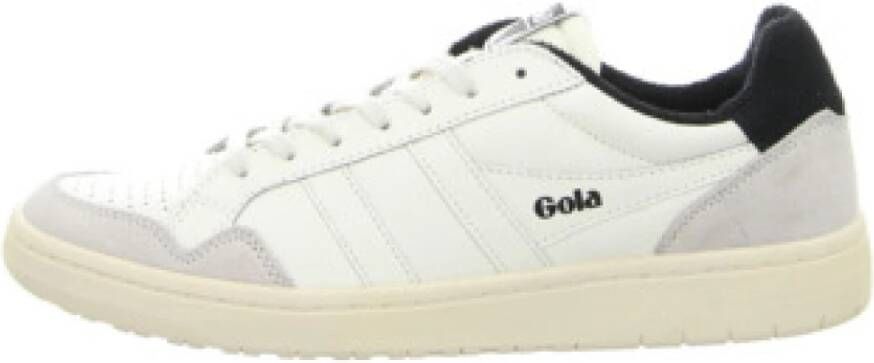 Gola Witte Heren Moderne Sneaker Comfortabele Pasvorm