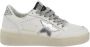 Golden Goose Witte Leren Sneakers met Vernietigend Effect White Dames - Thumbnail 1