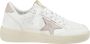 Golden Goose Witte Leren Sneakers met Vernietigend Effect White Dames - Thumbnail 1