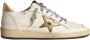 Golden Goose Gelamineerde ster en hiel van lederen bovenwerk White Dames - Thumbnail 4