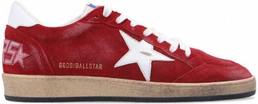 Golden Goose Ball Star' sneakers Rood Heren