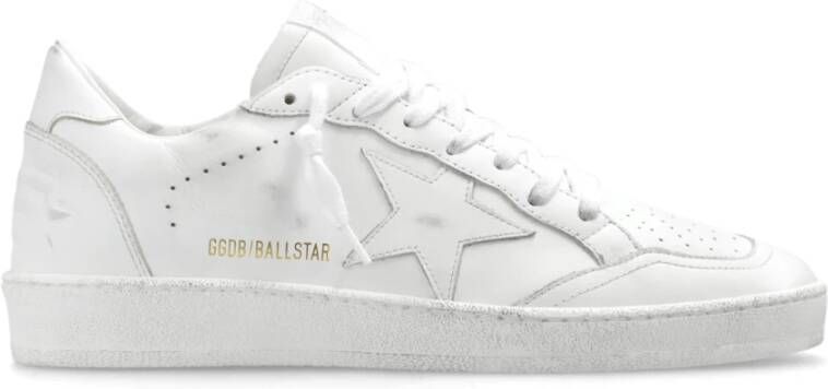 Golden Goose Leren Ballstar Trainers met sterdetail White Dames