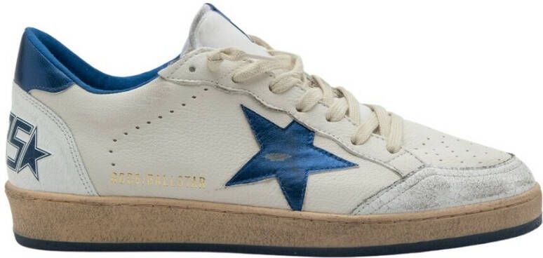 Golden Goose Superstar Low Top Sneakers Blauw Heren