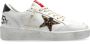 Golden Goose Witte Leren Sneakers met Leo Ponyskin Ster - Thumbnail 1