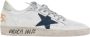 Golden Goose Ball Star Sneakers Wit Blauw Oranje - Thumbnail 2