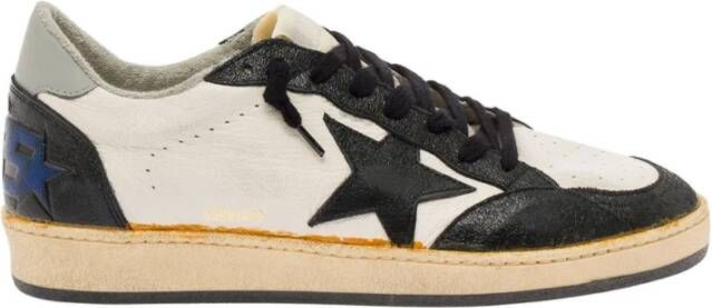 Golden Goose Distressed Ball Star Sneakers Zwart Wit Multicolor Heren