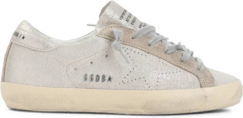 Golden Goose Beige Cow Leather Superstar Sneakers