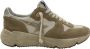 Golden Goose Low-Top Sneakers Running Leather Yellow Beige in geel - Thumbnail 1