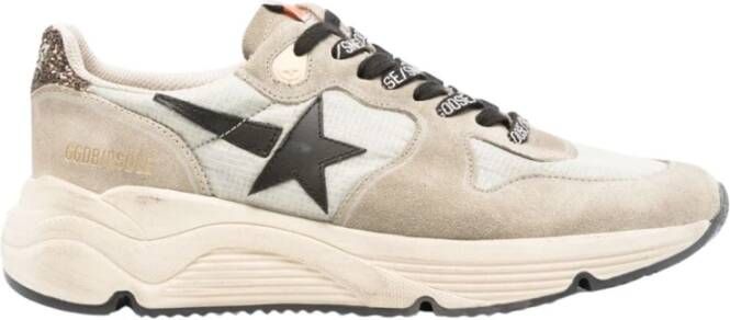 Golden Goose Sneakers Running Suede And Leather Sneakers in beige - Foto 4