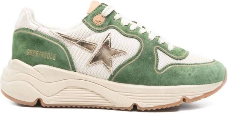 Golden Goose Beige Ster Patch Veterschoenen