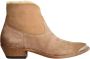 Golden Goose Beige suède cow laarzen - Thumbnail 1