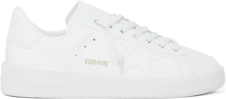 Golden Goose Stijlvolle witte leren sneakers voor heren White Heren