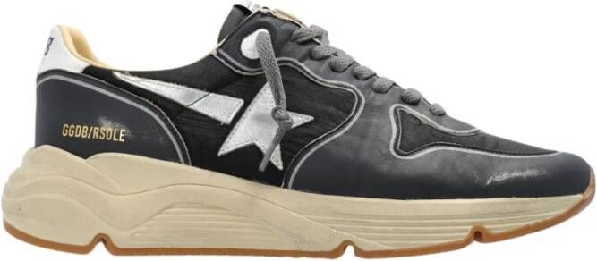 Golden Goose Blauwe Nylon Hardloopkalf Sneakers Multicolor Heren