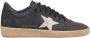 Golden Goose Vernielde Effect Symbool Sneakers met Logo Black Heren - Thumbnail 1