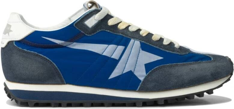Golden Goose Blauwe Sneakers Marathon Stijl