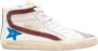 Golden Goose Blauwe Ster Leren Slide Sneakers - Thumbnail 1
