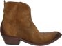 Golden Goose Bruin leren enkellaarsjes vintage stijl - Thumbnail 3