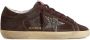 Golden Goose Bruin Leren Glitter Ster Sneakers - Thumbnail 1