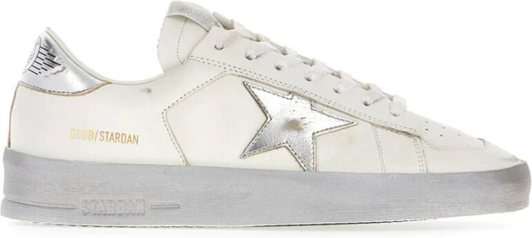 Golden Goose Low-Top Sneakers White Front Lace-Up Sneakers in wit