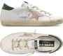 Golden Goose Witte Leren Sneakers met Katoenen Veters White Dames - Thumbnail 30