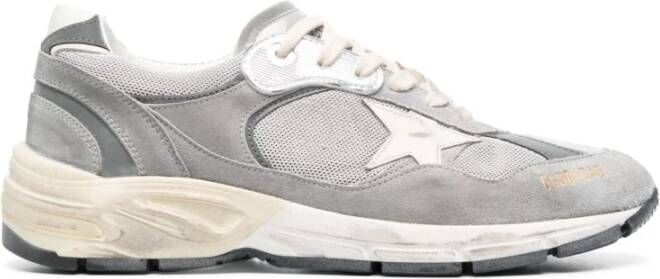 Golden Goose Dad-Star Low-Top Sneakers Grijs Heren