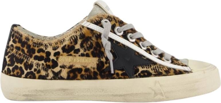 Golden Goose Dames V-Star 2 Sneaker Beige Multicolor Dames