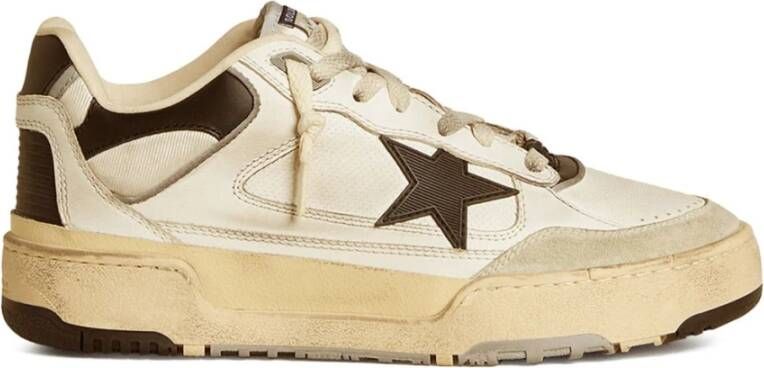 Golden Goose Forty2 Sneakers Zwart Wit Bruin