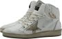 Golden Goose Sky Star Sneakers Gladde Kalfsleer Ronde Neus White Dames - Thumbnail 19