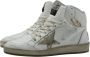 Golden Goose Sky Star Sneakers Gladde Kalfsleer Ronde Neus White Dames - Thumbnail 16